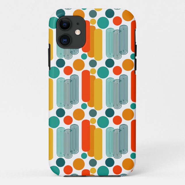 Ovals and Circles  Case-Mate iPhone Case (Back)