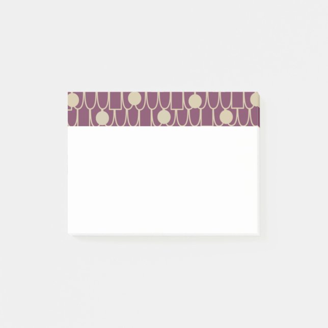 Ovals and Rectangle and Circles, Oh My!  Post-it Notes (Front)