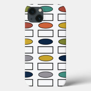 Ovals and Rectangles  iPhone 13 Case