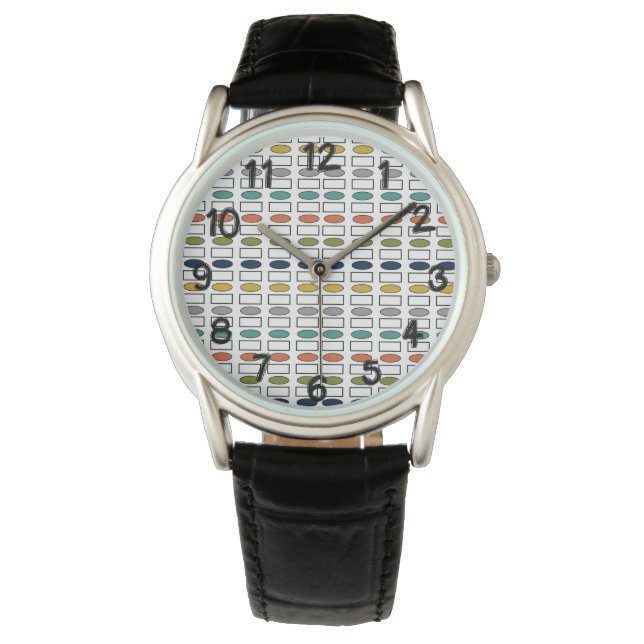 Ovals and Rectangles  Watch (Front)