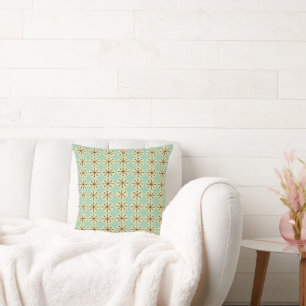 Ovals and Starbursts Cushion