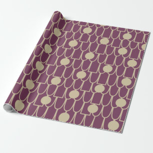 Ovals, Rectangle, and Circles, Oh My!  Wrapping Paper