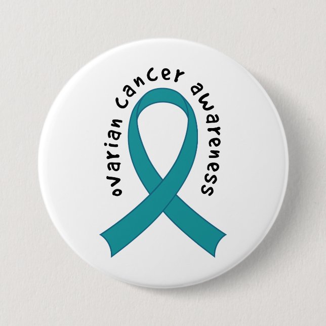 Ovarian Cancer Awareness 7.5 Cm Round Badge (Front)