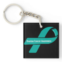 Ovarian Cancer Awareness Key Chain