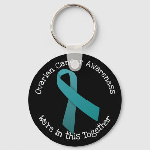 Ovarian Cancer Awareness Key Ring