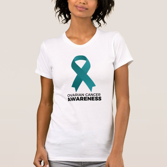 Ovarian Cancer Awareness T-Shirt (Front)