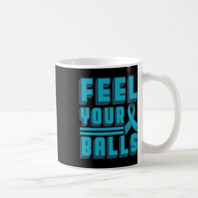 Ovarian Cancer Awareness World Cancer Day Feel You Coffee Mug (Right)