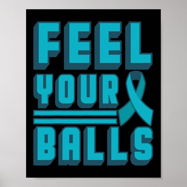 Ovarian Cancer Awareness World Cancer Day Feel You Poster (Front)