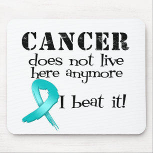 Ovarian Cancer Does Not Live Here Anymore Mouse Pad