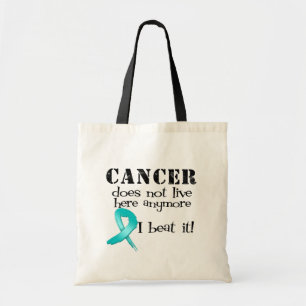 Ovarian Cancer Does Not Live Here Anymore Tote Bag