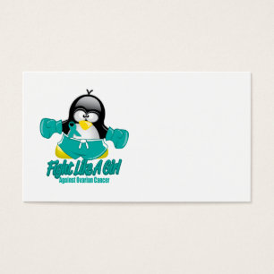 Ovarian Cancer Fighting Penguin