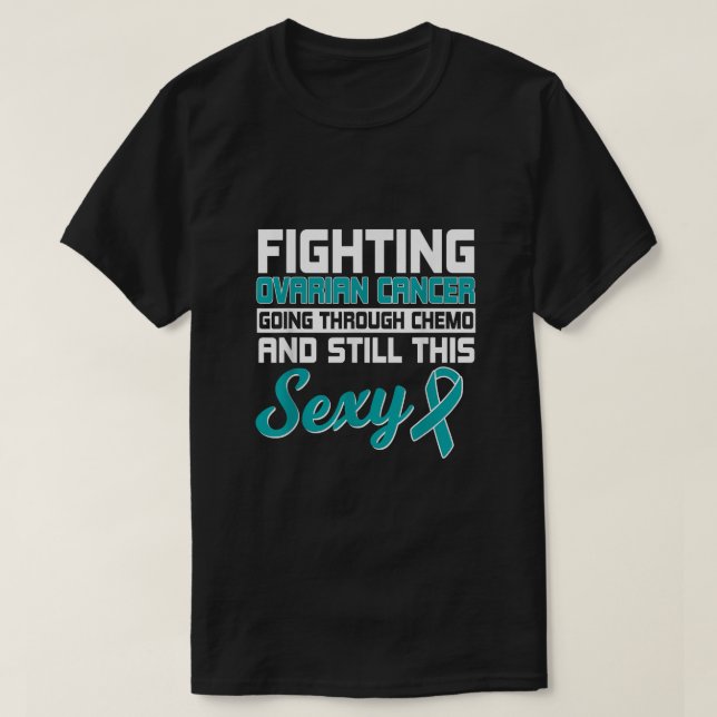 Ovarian Cancer Inspiring Women Mother's Day 59 T-Shirt (Design Front)