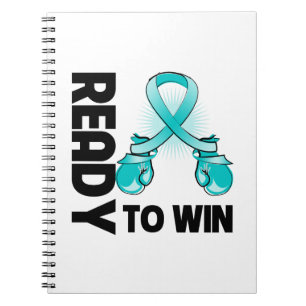 Ovarian Cancer Ready To Win Notebook