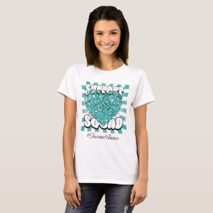 Ovarian Cancer Support Squad Custom Name Shirt
