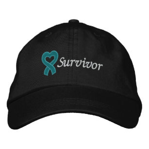 Ovarian Cancer Survivor Embroidered Hat