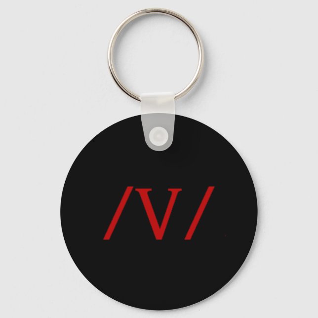 OVC / V / Subtle Key chain (Front)