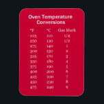 Oven Conversion Chart Magnet<br><div class="desc">"oven temperature", "oven temperatures", "oven conversion", "oven temps", "gas mark conversion", "oven temperature conversion", "oven temperatures conversion", "oven heat conversion", "oven conversion chart", "convert oven temperature", "oven temperature converter", "oven temp conversion", "convert oven temp", "cooking temperature conversion", "convert oven temperatures", "oven temp converter", oven, temp, temperature, conversion, convert, converter, converting,...</div>