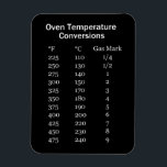 Oven Conversion Magnet<br><div class="desc">"oven temperature", "oven temperatures", "oven conversion", "oven temps", "gas mark conversion", "oven temperature conversion", "oven temperatures conversion", "oven heat conversion", "oven conversion chart", "convert oven temperature", "oven temperature converter", "oven temp conversion", "convert oven temp", "cooking temperature conversion", "convert oven temperatures", "oven temp converter", oven, temp, temperature, conversion, convert, converter, converting,...</div>