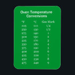 Oven Heat Conversion Magnet<br><div class="desc">"oven temperature", "oven temperatures", "oven conversion", "oven temps", "gas mark conversion", "oven temperature conversion", "oven temperatures conversion", "oven heat conversion", "oven conversion chart", "convert oven temperature", "oven temperature converter", "oven temp conversion", "convert oven temp", "cooking temperature conversion", "convert oven temperatures", "oven temp converter", oven, temp, temperature, conversion, convert, converter, converting,...</div>