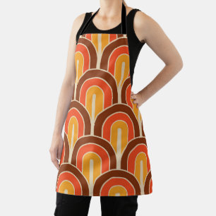 Oven Mitt and Pot Holders Apron