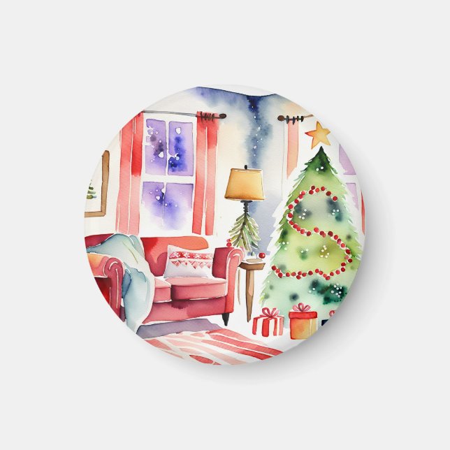 Oven Mitt and Pot Holders Magnet (Front)