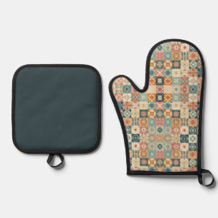 Oven Mitt and Pot Holders Oven Mitt & Pot Holder Set