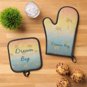 Oven Mitt and Pot Holders Oven Mitt & Pot Holder Set