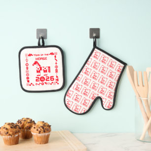 Oven Mitt and Pot Holders Oven Mitt & Pot Holder Set