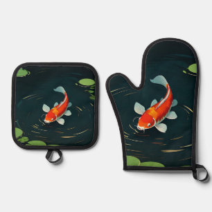 Oven Mitt and Pot Holders Oven Mitt & Pot Holder Set
