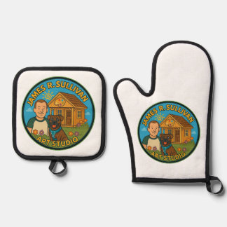 Oven Mitt and Pot Holders Oven Mitt & Pot Holder Set