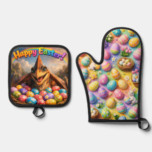 Oven Mitt and Pot Holders Oven Mitt & Pot Holder Set