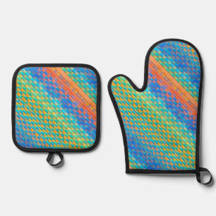 Oven Mitt and Pot Holders Oven Mitt & Pot Holder Set