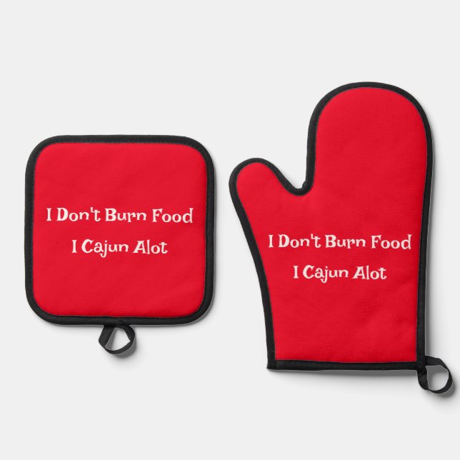 Oven Mitt Set (Front)