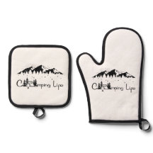 Oven Mitts & Pot Holders Set