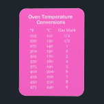 Oven Temperature Converter Magnet<br><div class="desc">"oven temperature", "oven temperatures", "oven conversion", "oven temps", "gas mark conversion", "oven temperature conversion", "oven temperatures conversion", "oven heat conversion", "oven conversion chart", "convert oven temperature", "oven temperature converter", "oven temp conversion", "convert oven temp", "cooking temperature conversion", "convert oven temperatures", "oven temp converter", oven, temp, temperature, conversion, convert, converter, converting,...</div>