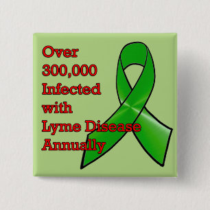 Over 300,000 New Lyme Disease Cases Button