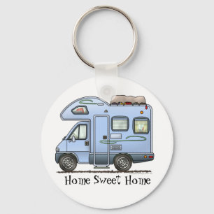 Over Cab Camper RV Keychain HSH