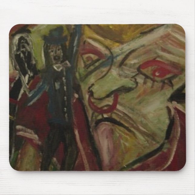OVER HERE MOUSE PAD (Front)
