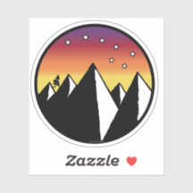 Over Hill Over Dale - Sticker