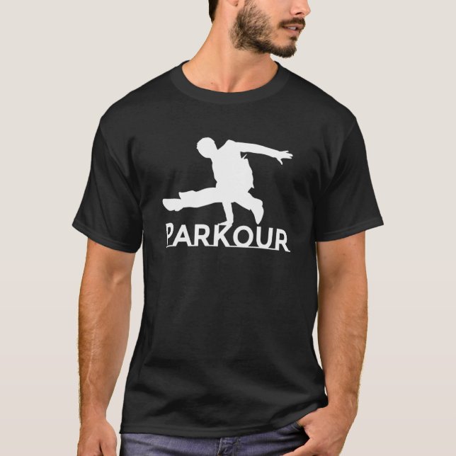 Over It Parkour Free Running Parcour Sports Fan T-Shirt (Front)