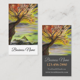 Over Looking Tree Business Card