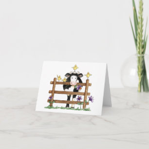 Over the Fence - Note Card