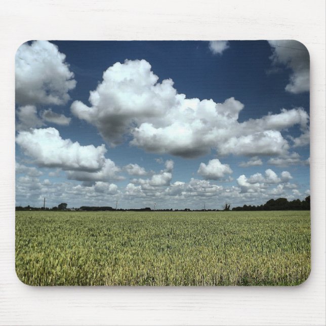 Over the fields we go mouse pad (Front)