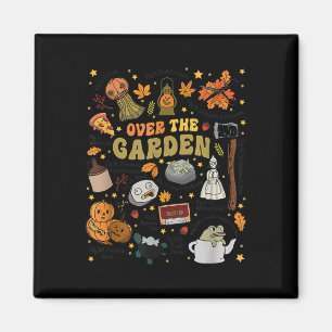 Over The Halloween Garden Wall Pumpkin Fall Thanks Magnet