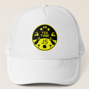 Over The Hill Birthday Golfer Trucker Hat