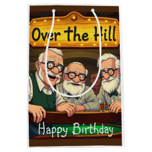 Over The Hill Club Medium Gift Bag