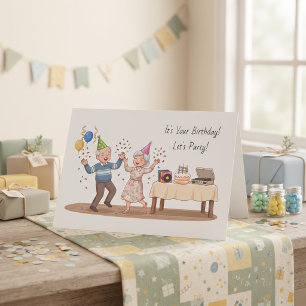 Over the Hill Funny Birthday Humour Card