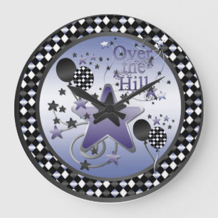 Over The Hill Keepsake Wall Clock