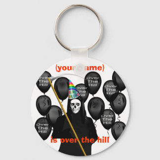 Over the Hill Key Ring