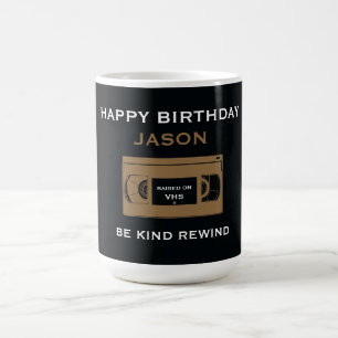 Over The Hill Nostalic Birthday Coffee Mug